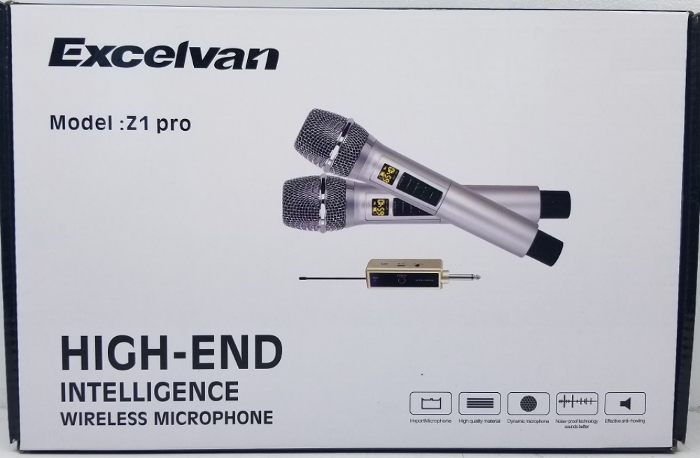 Mic Karaoke không dây Excelvan Z1 Pro 5