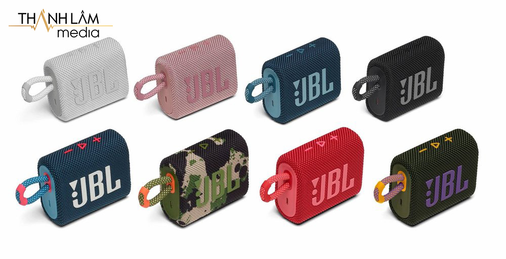 Loa JBL GO 3 mang thiết kế siêu nhỏ ấn tượng