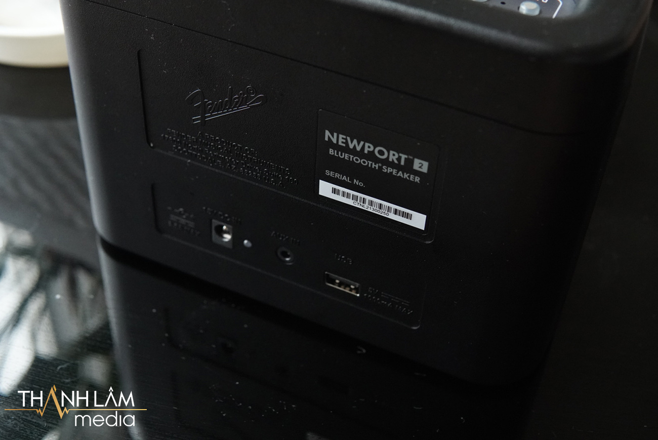 Fender Newport 2 cho phép người dùng có thể thực hiện kết nối với các thiết bị phát nhạc cực kì linh động và tiện lợi